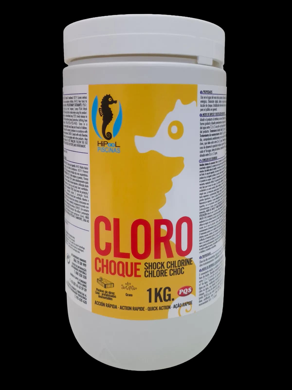 Cloro piscina choque grano