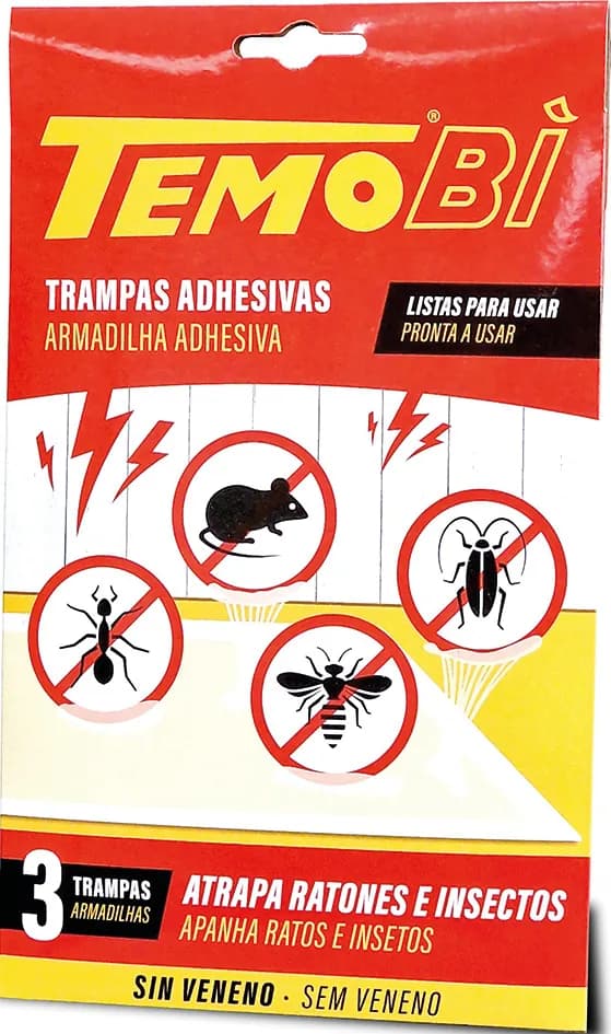 Trampa adhesiva ratones 21x13.5 cm