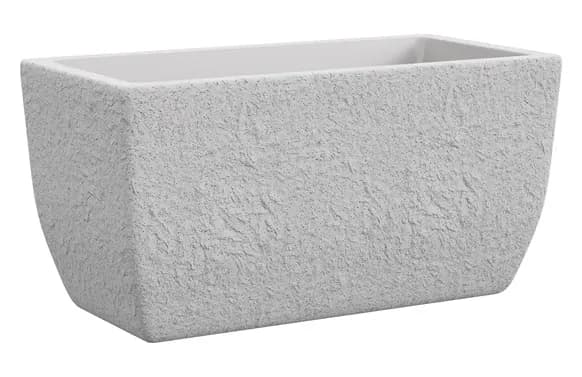 Jardinera rectangular pietra 80