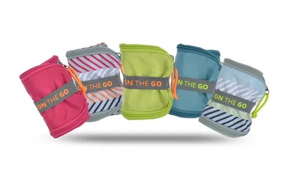 Portabocadillos enrollable zipper roll