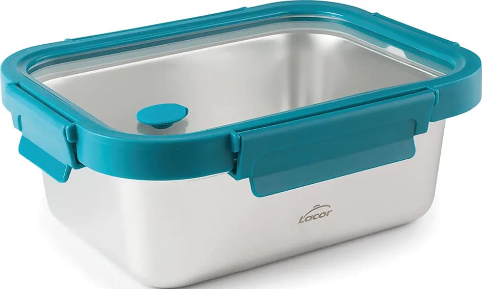 Contenedor alimentos rectangular inox