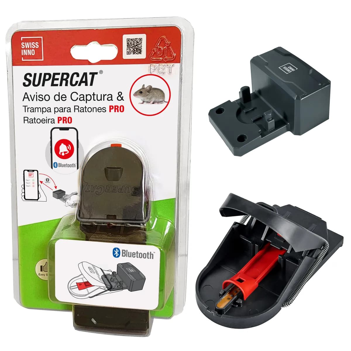 Trampa ratones con sensor supercat