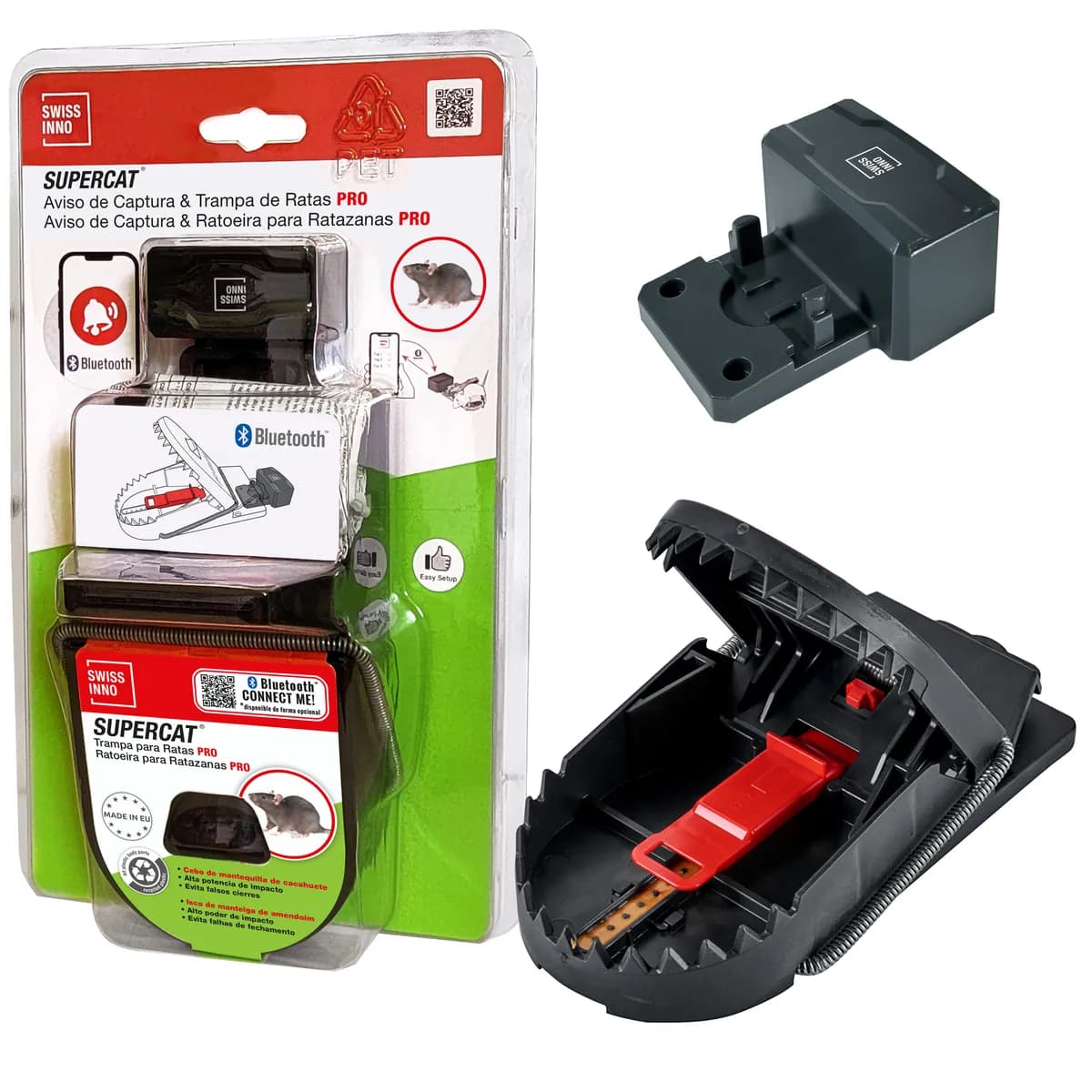 Trampa ratas con sensor supercat