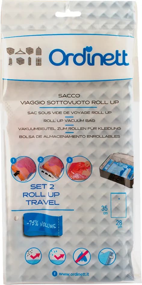 Bolsa vacio roll up