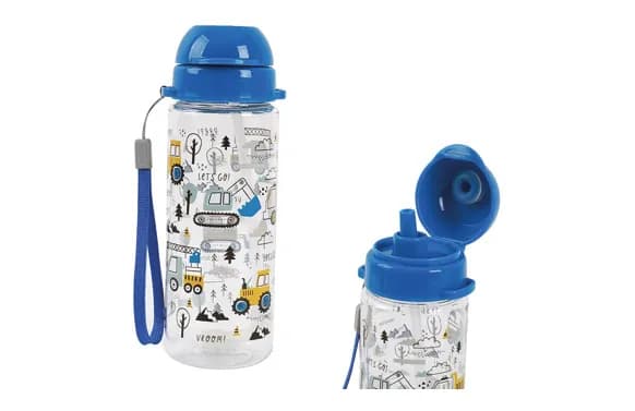 Botella infantil tritan 7 x 7 x 19cm