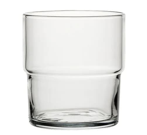 Vaso vidrio apilable hill pack 12 uds