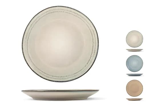 Plato stoneware antibes surtido
