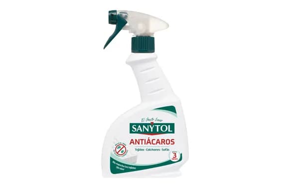 Limpiador antiacaros tejidos
