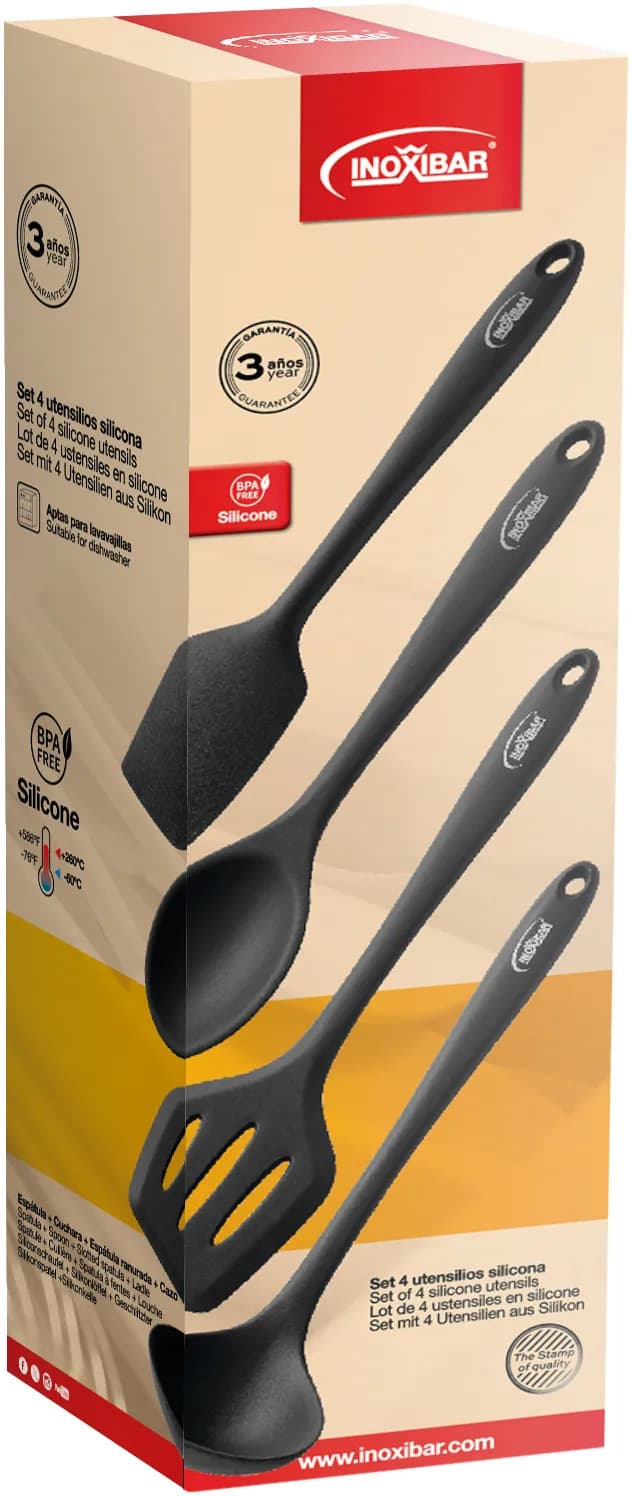Utensilios cocina set 4 uds