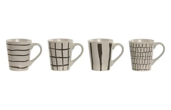 Taza porcelana decorado café