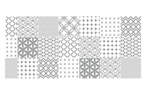 Alfombra vinilica estampada patch textil
