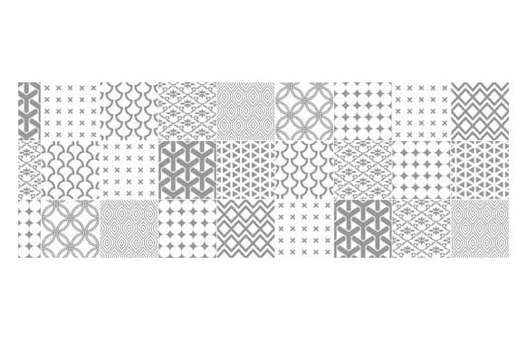 Alfombra vinilica estampada patch textil
