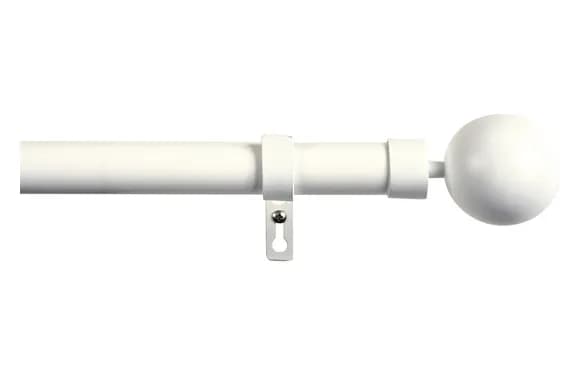 Barra cortina kit blanco
