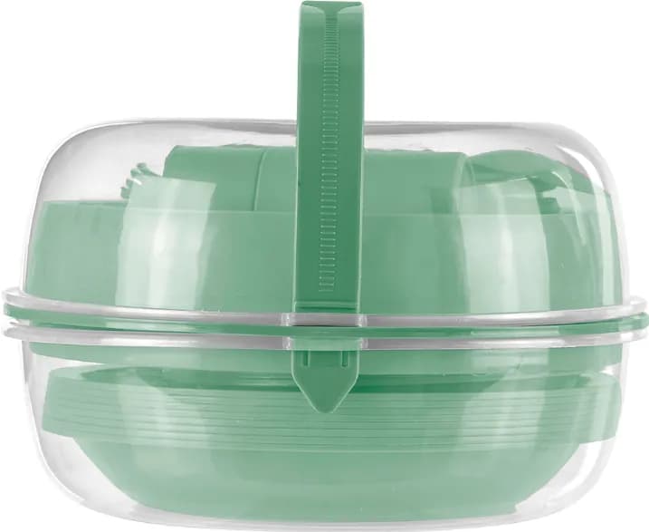 Vajilla camping set 33 piezas