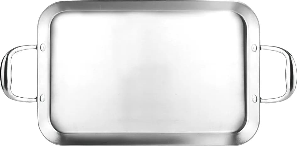 Plancha rectangular triply natural