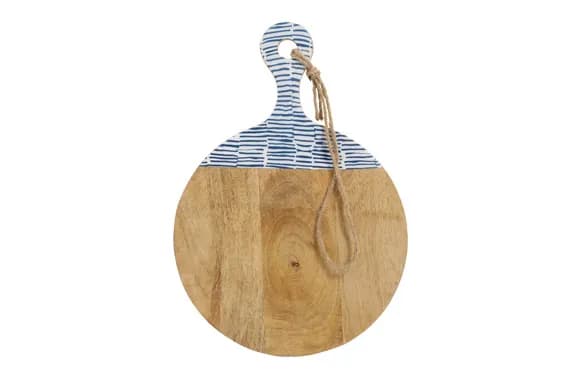 Tabla cortar madera con mango
