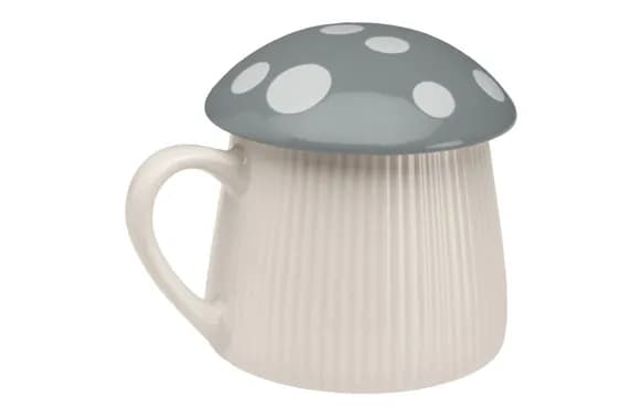 Taza con tapa seta