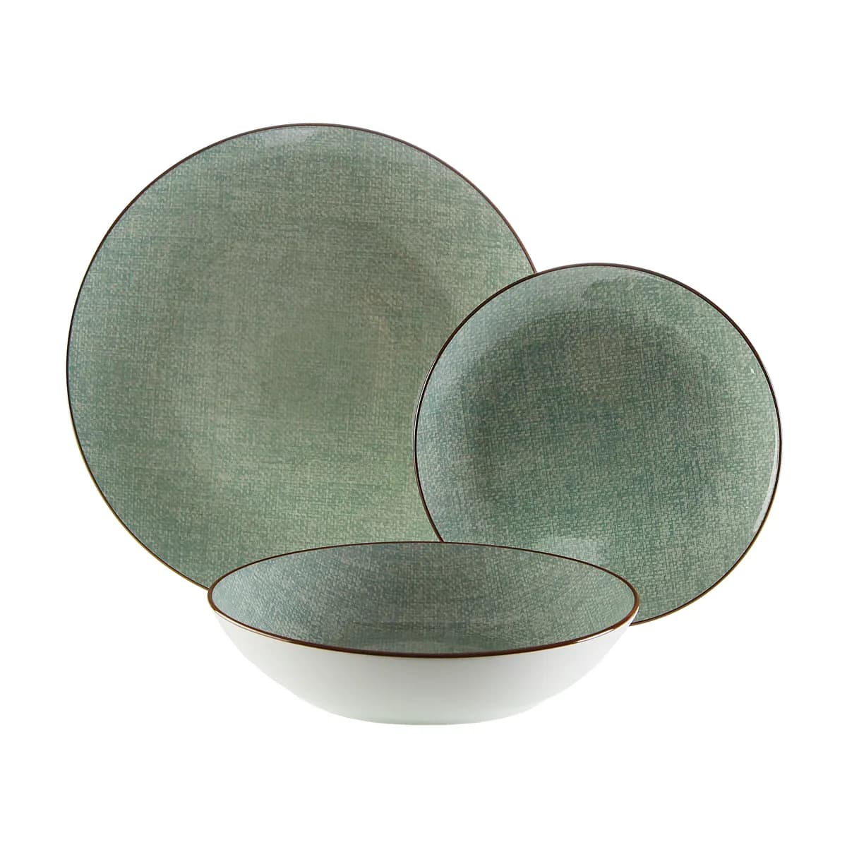 Vajilla porcelana 18 piezas