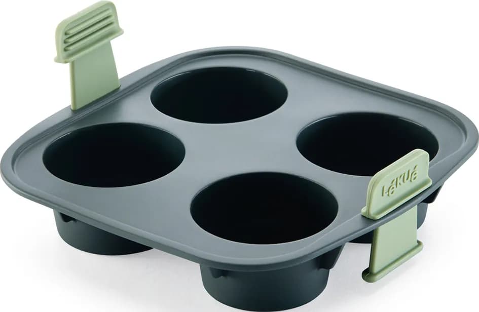 Molde muffins silicona 4 cavidades