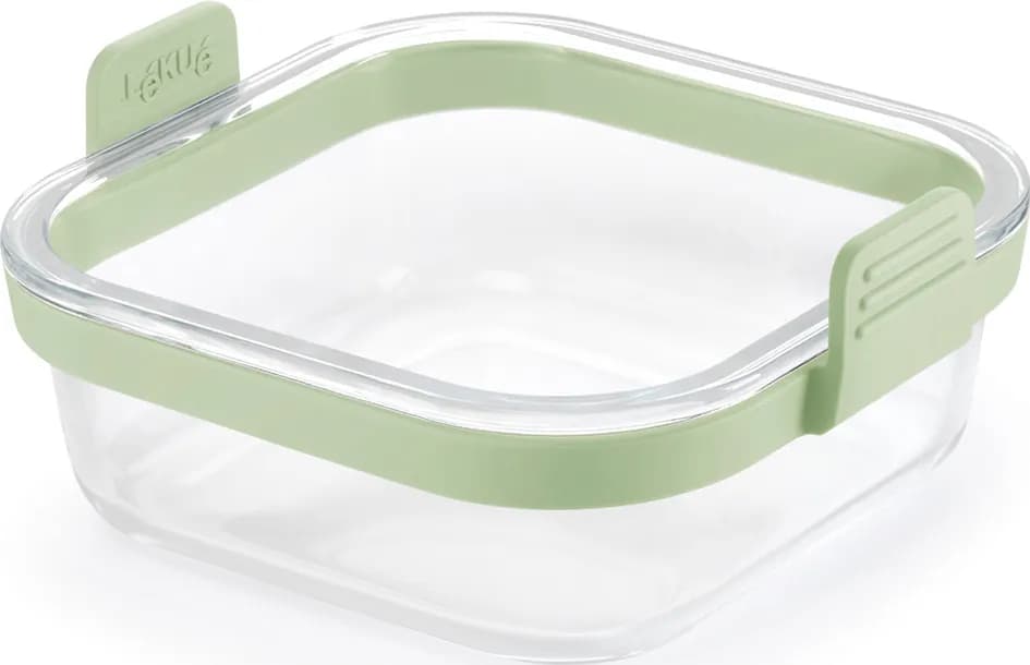 Cesta cuadrada de vidrio freidora aire