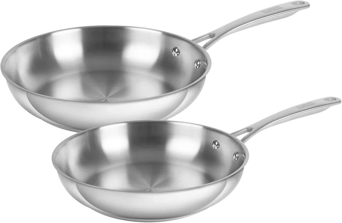 Sartén inox allround set 2 unidades