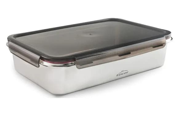 Contenedor alimentos rectangular ecoinox
