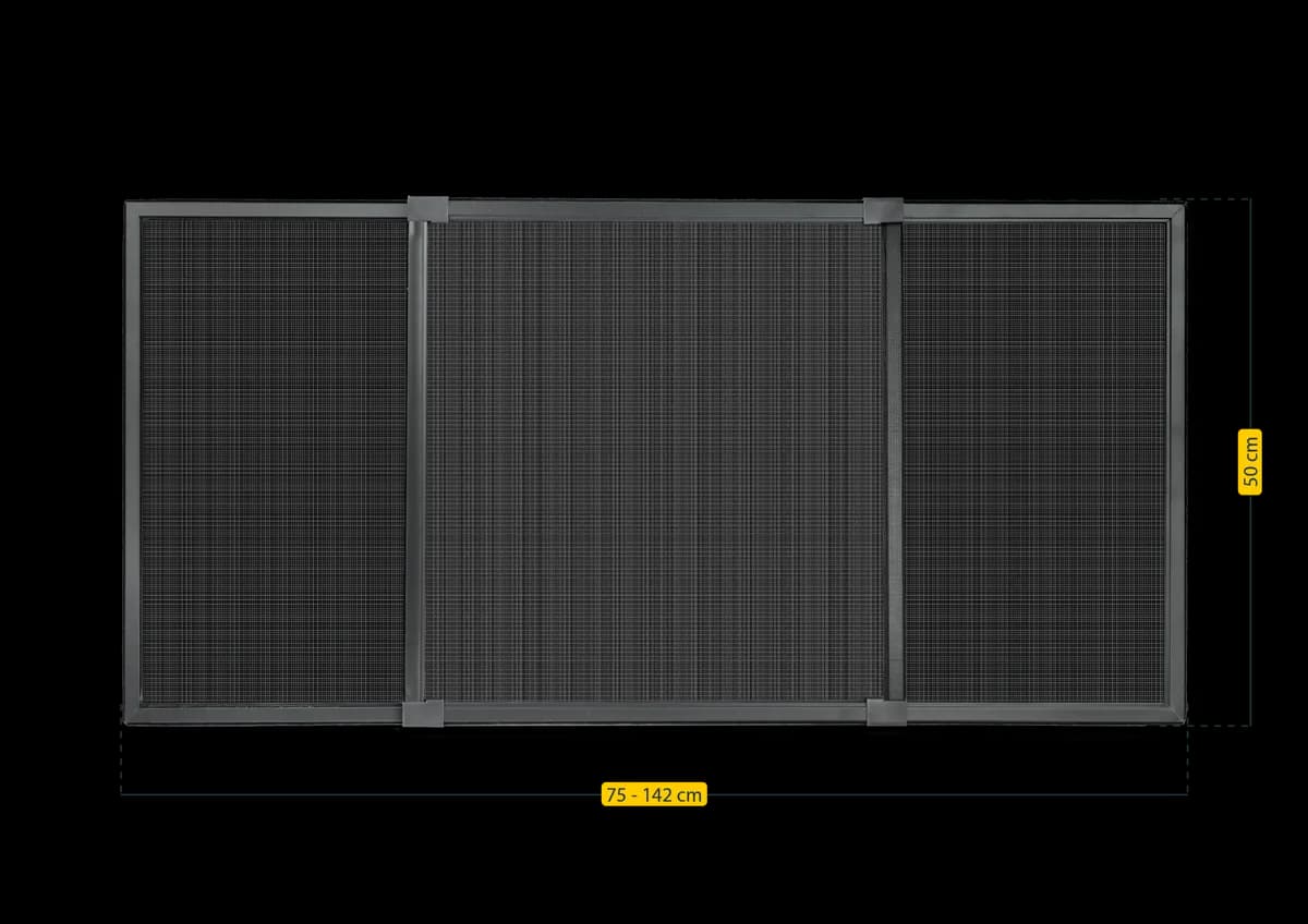 Mosquitera ventana extensible fibra vidrio