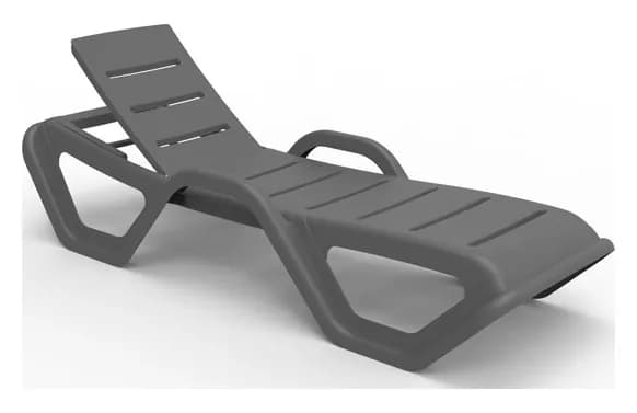 Tumbona resina monoblock 2025