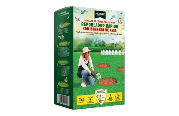 Semillas césped repoblador rapido