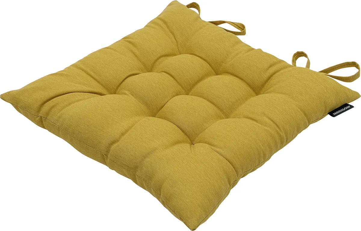Cojin silla mostaza