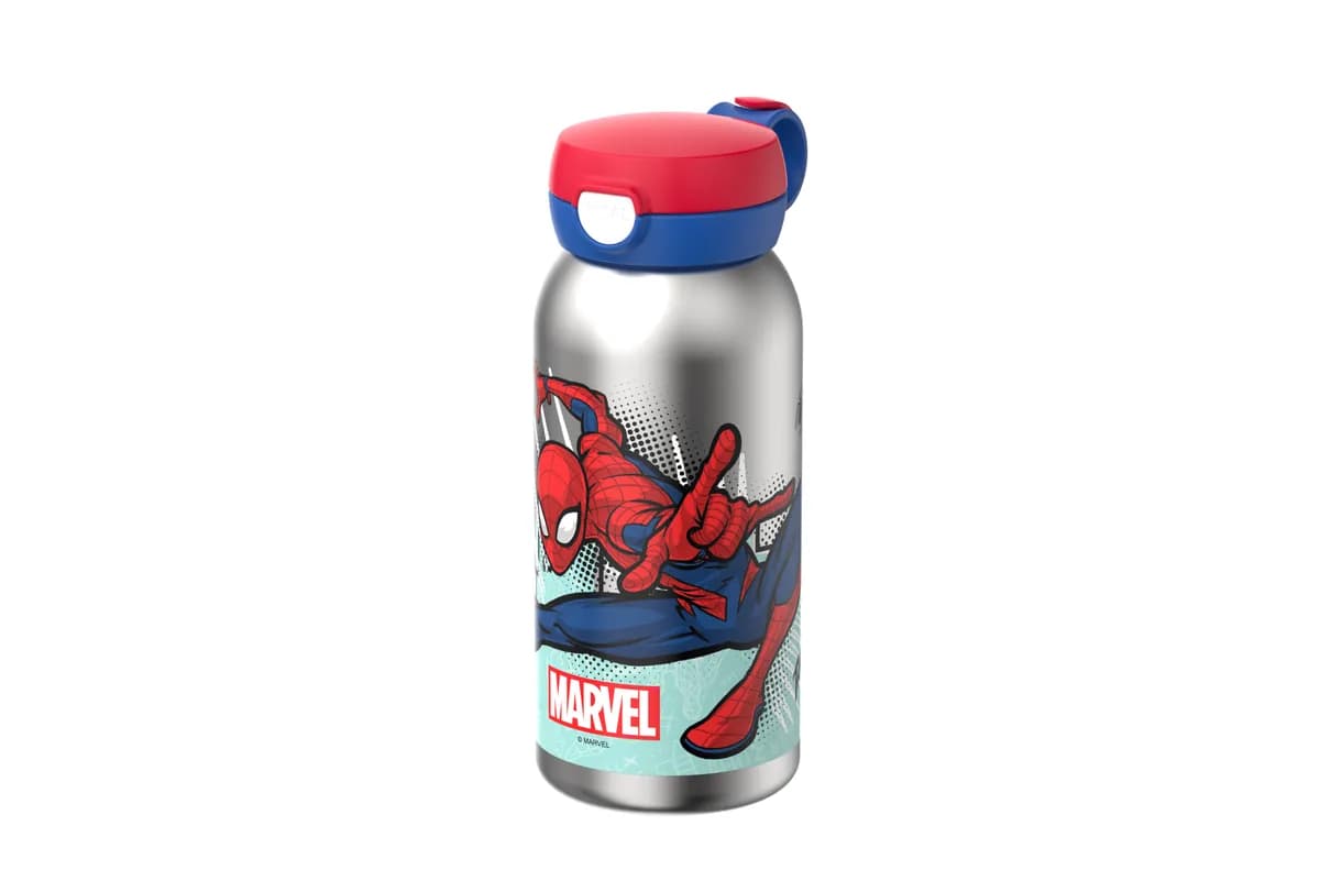 Botella acero inox + tapa abatible