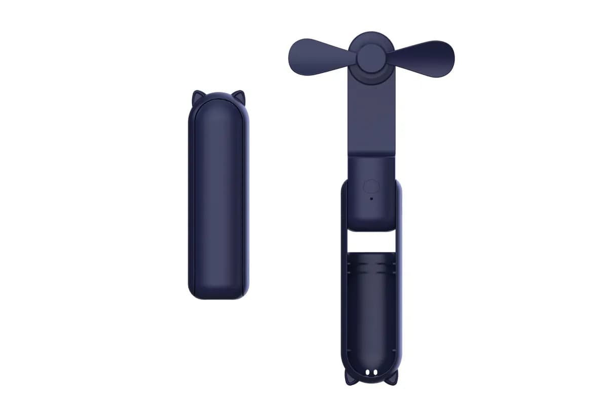 Powerbank con ventilador integrado azul