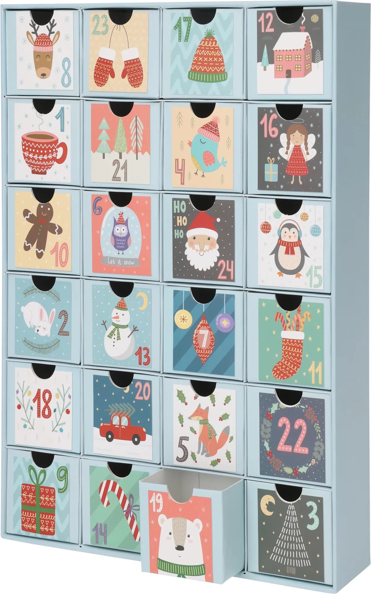 Calendario adviento navidad