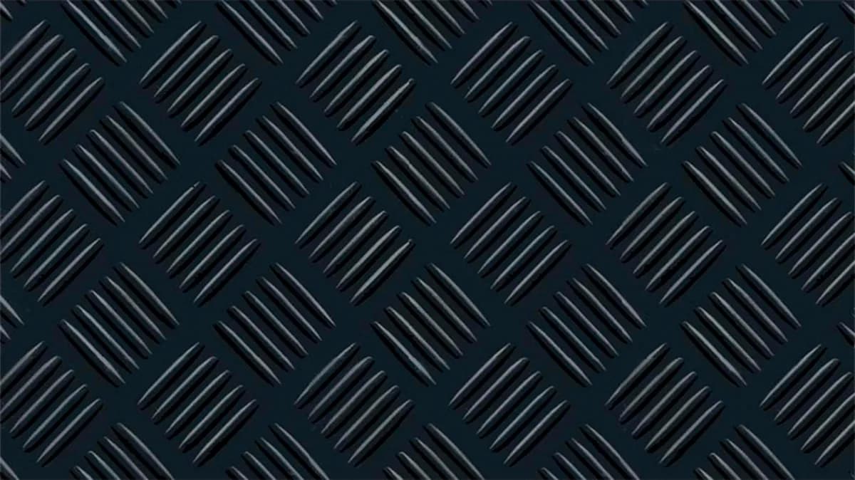 Pavimento caucho checker 3mm