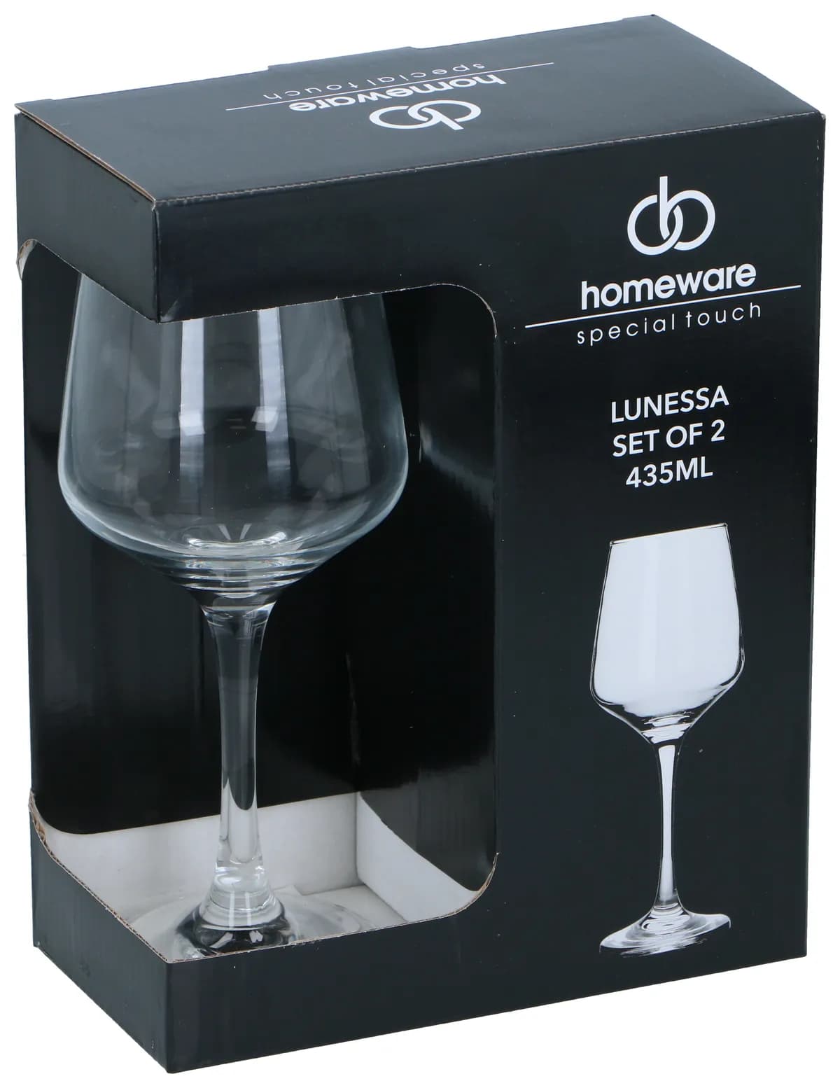 Copa vino/agua pack 2 unidades