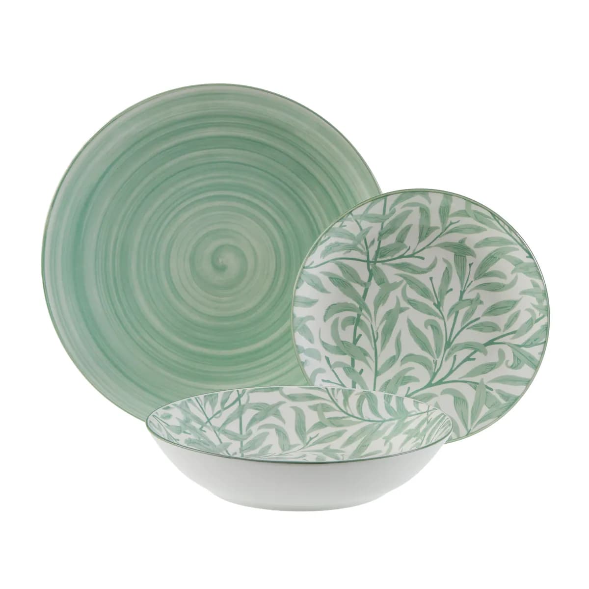 Vajilla porcelana 18 piezas