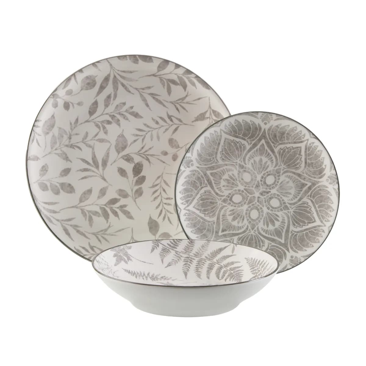 Vajilla porcelana 18 piezas