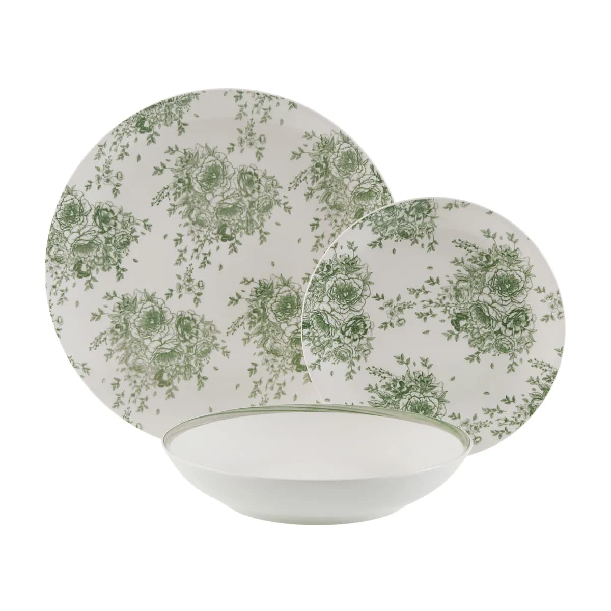 Vajilla porcelana 18 piezas