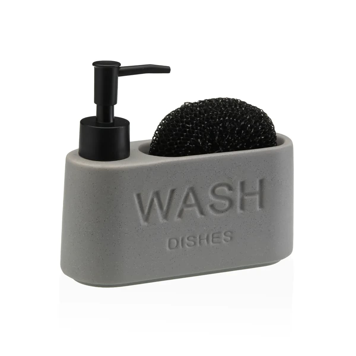 Dosificador jabon + estropajo "wash"