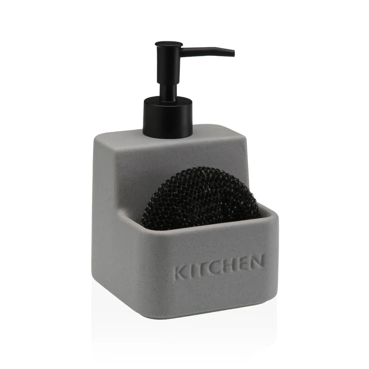 Dosificador jabon + estropajo "kitchen"