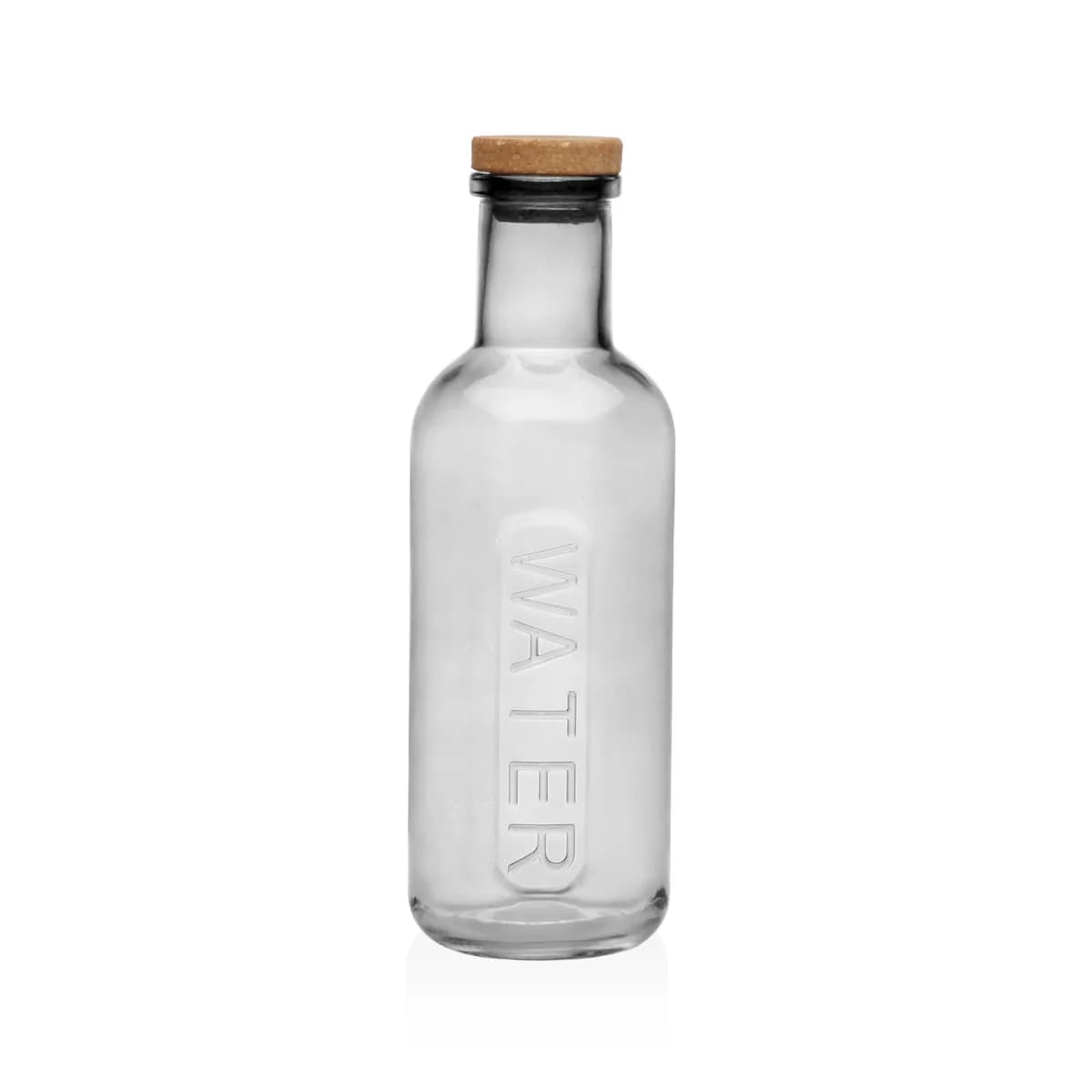 Botella cristal tapon corcho