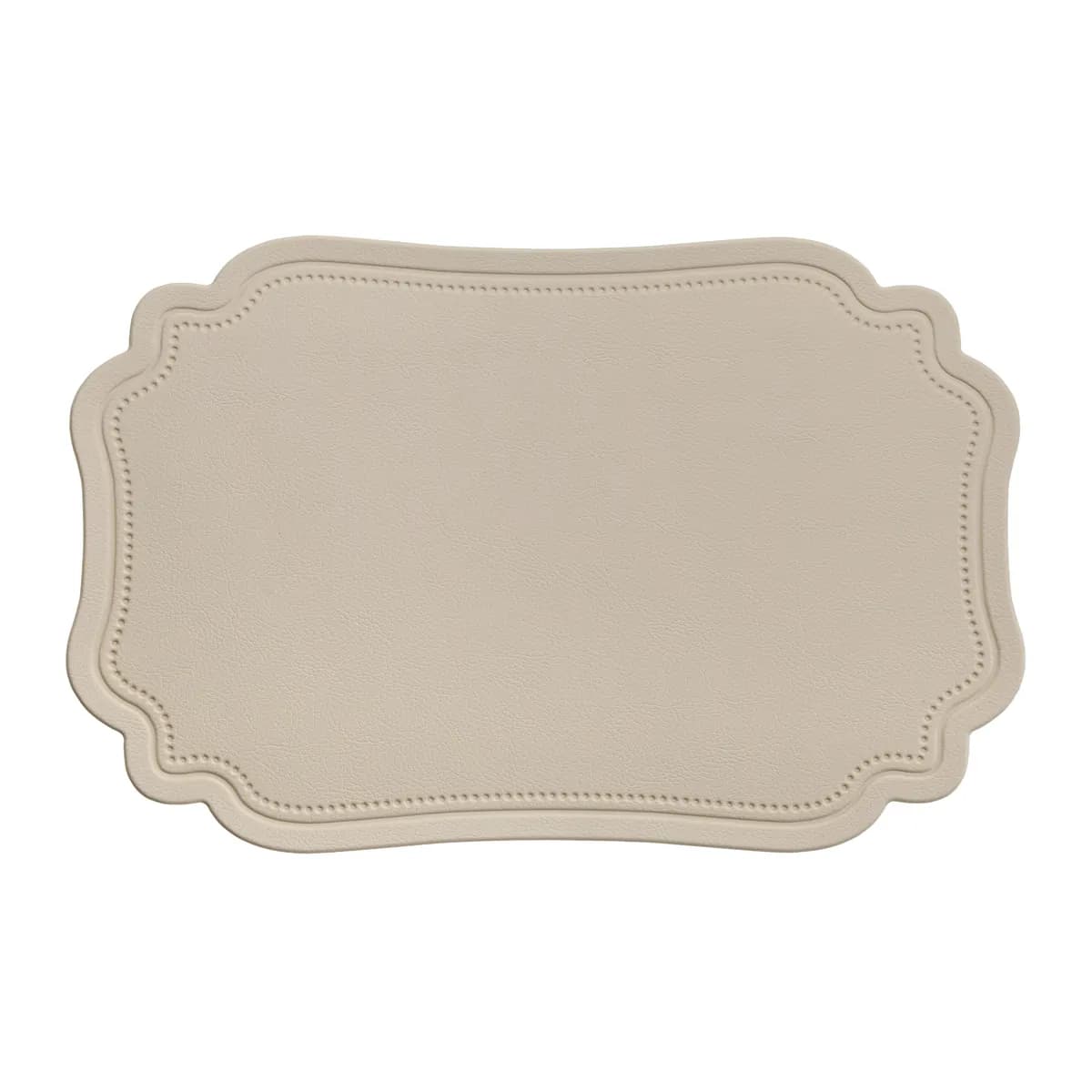 Salvamantel rectangular acolchado