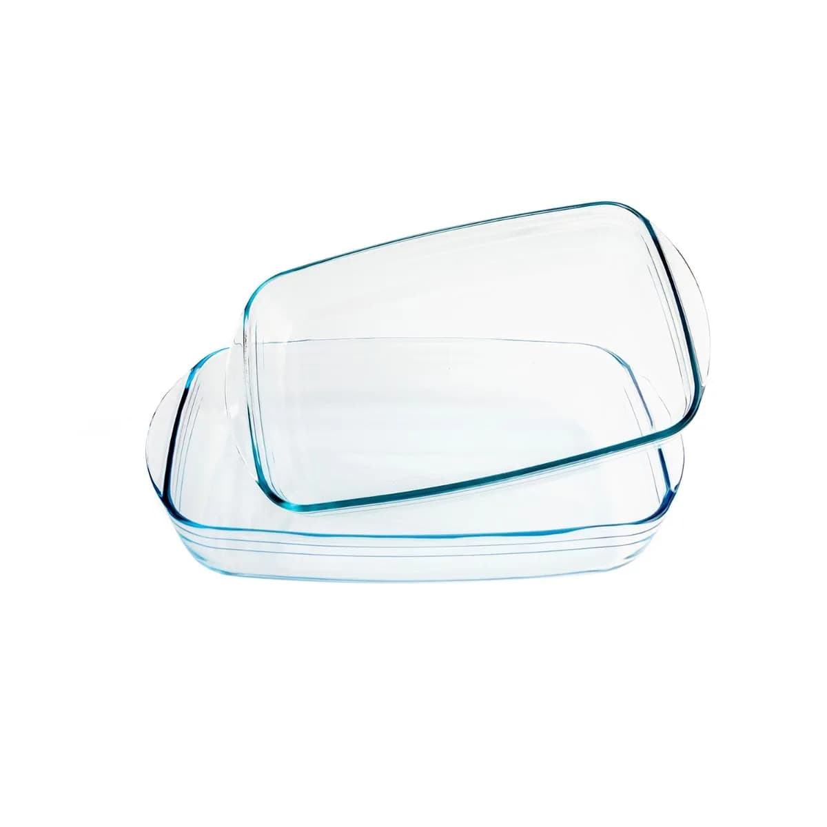 Bandeja vidrio horno Pyrex set 2 uds