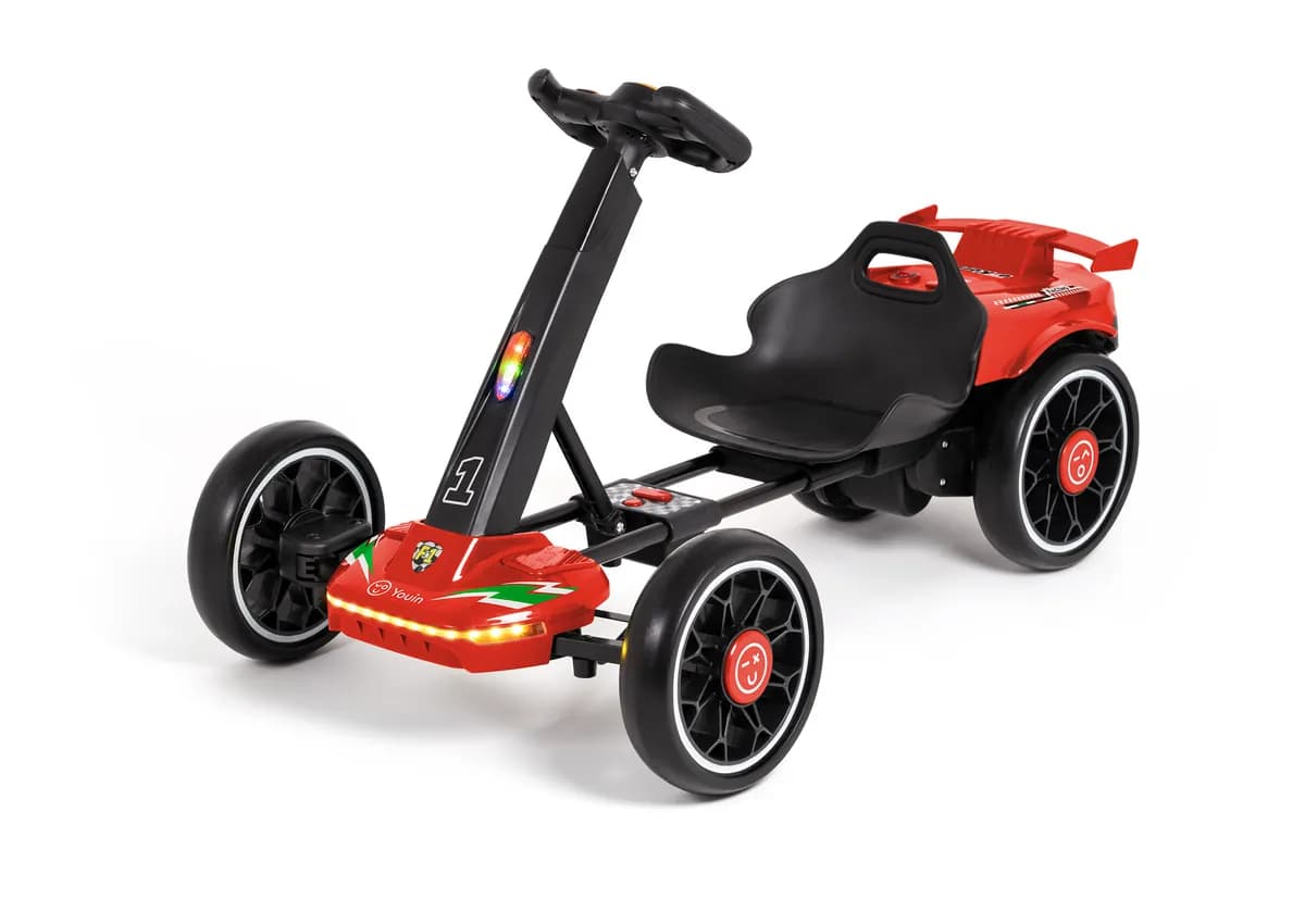 E-kart infantil rojo