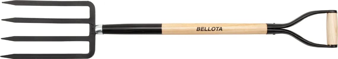 Horca cavar mango madera anilla