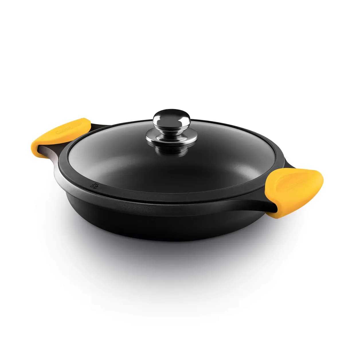 Rustidera baja aluminio fundido con tapa