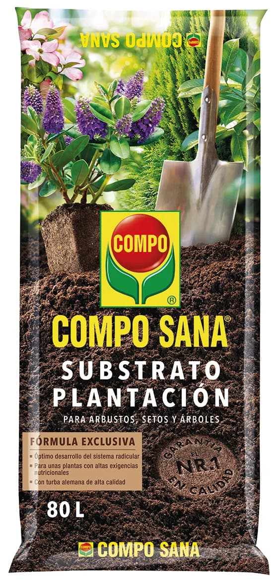 Substrato plantacion compo