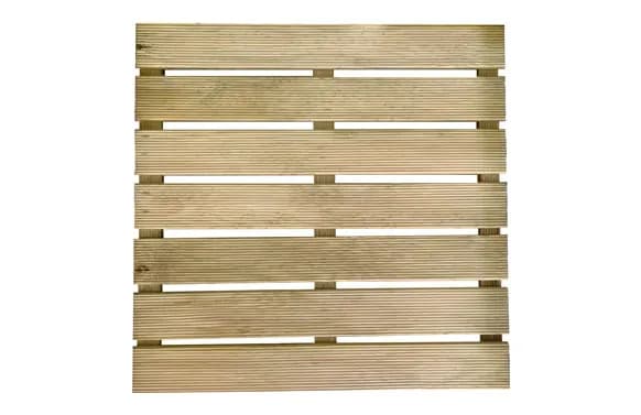Loseta de madera natural
