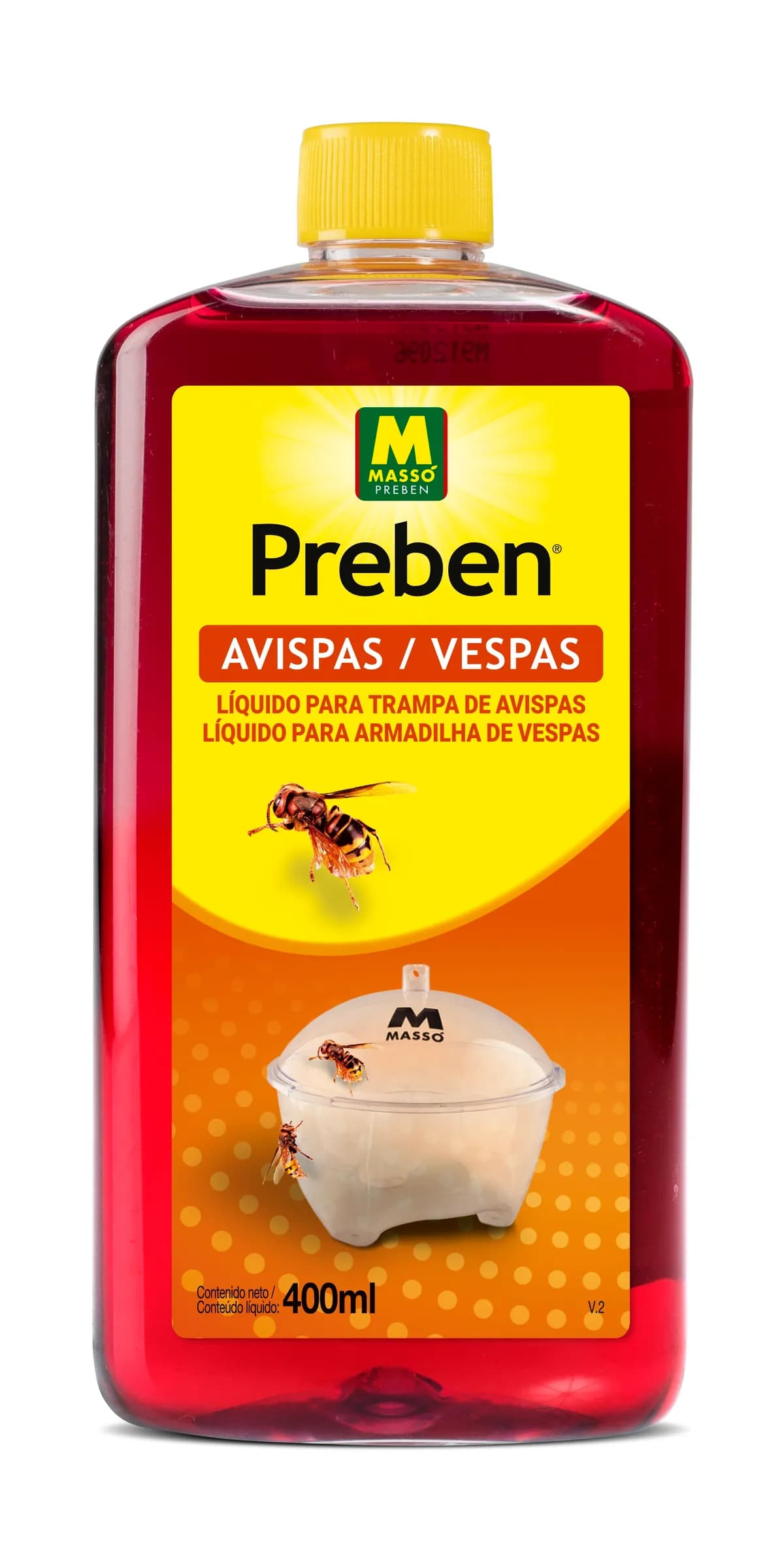 Cebo atrayente avispas preben