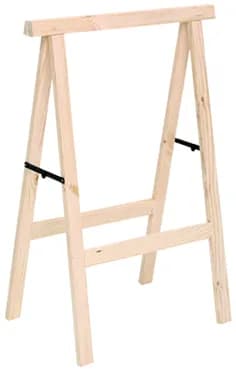Caballete profesional alto pino